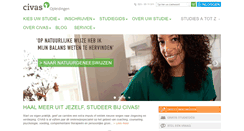 Desktop Screenshot of civas.nl